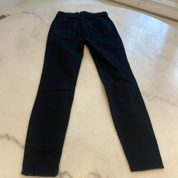 ZARA DARK BLACK SKINNY JEAN. 34/2 - Picture 5 of 5